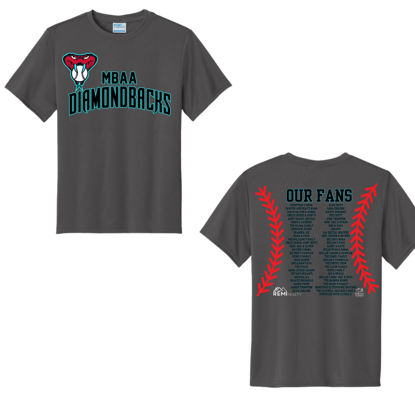 MBAA DIAMONDBACKS FUNDRAISER SHIRT