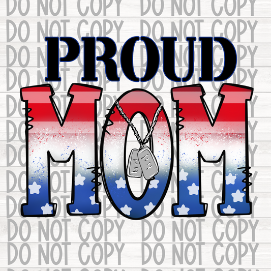 Proud mom military